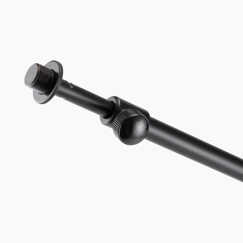 On-Stage MS9411TB, Production-Grade Heavy-Duty Kick Drum Mic Stand, Height 15"-24", 19"-33" Boom, 19" Base Spread, Black