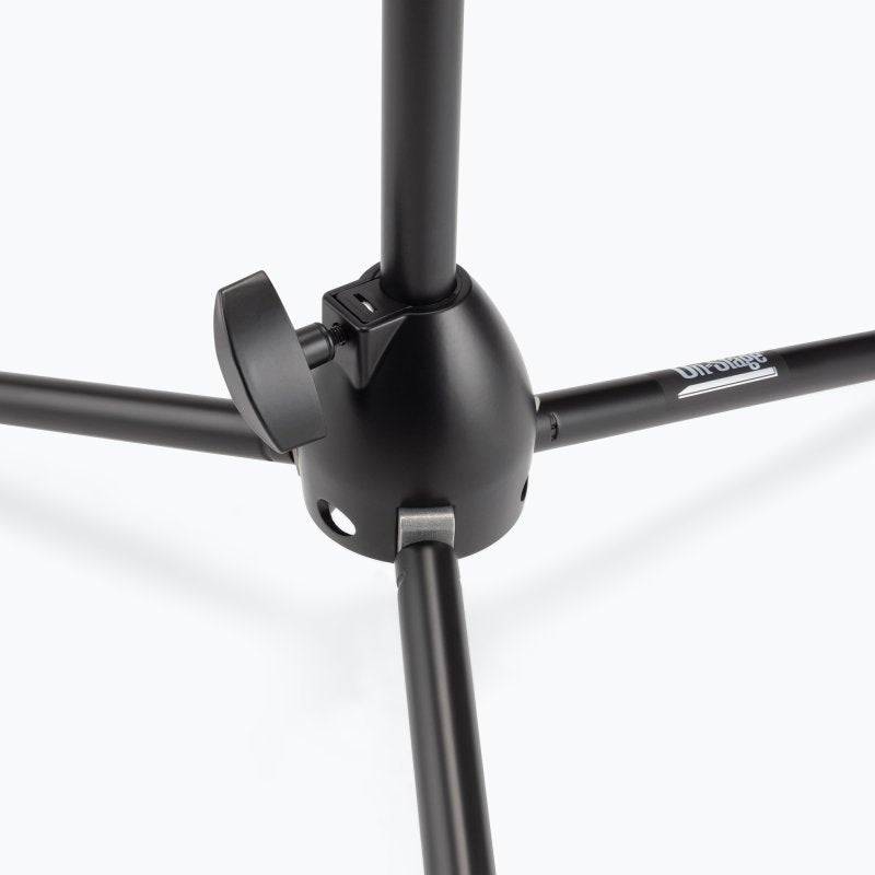 On-Stage MS9411TB, Production-Grade Heavy-Duty Kick Drum Mic Stand, Height 15"-24", 19"-33" Boom, 19" Base Spread, Black
