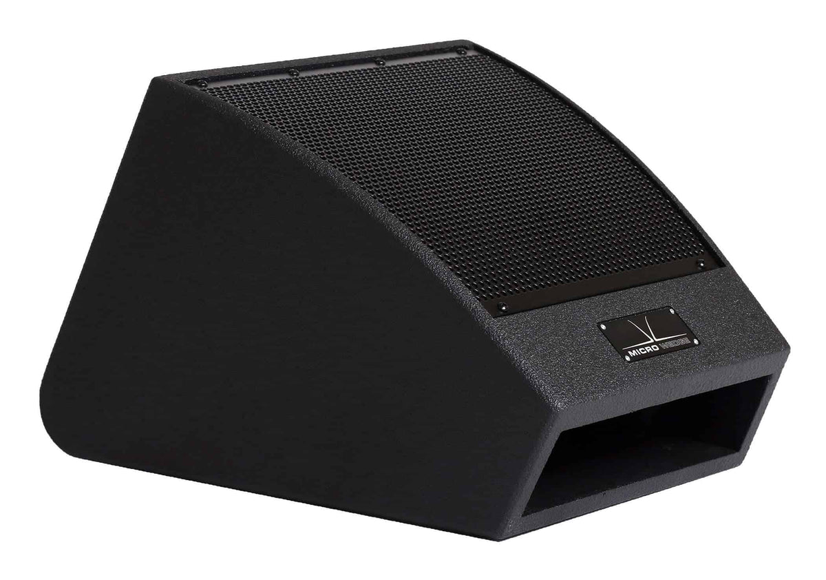 EAW MW10 Black, Passive 10in Coaxial Premium Stage Monitor, 1 x 10in LF and 1 x 1in Exit HF, Horizontal 90 Vertical 90