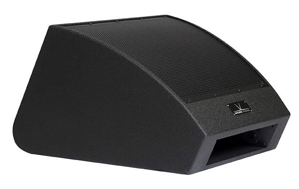 EAW MW15 Black, Passive 15in Bi-Ampable Coaxial Premium Stage Monitor, 1 x 15in LF and 1 x 1.4in Exit 3in Voice Coil HF, Horizontal 90 Vertical 90