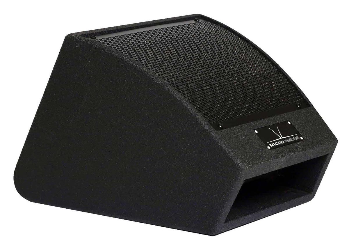 EAW MW8 Black, Passive 8in Coaxial Premium Stage Monitor, 1 x 8in LF and 1 x 1in Exit HF, Horizontal 90 Vertical 90