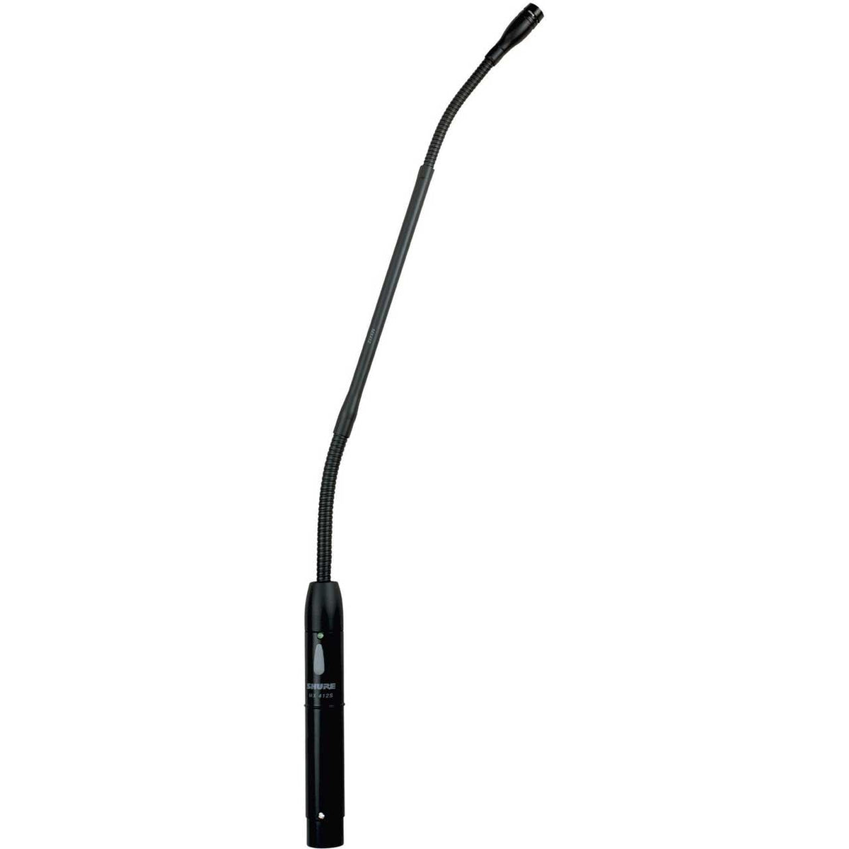 Shure MX405/S, 5" Shock-Mounted Gooseneck, Supercardioid, includes surface mount preamplifier