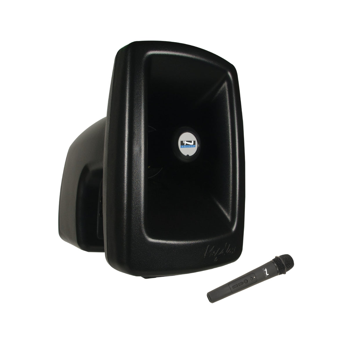 Anchor Audio Megavox 2 System X2 - Megavox 2, AnchorAIR, and two wireless belt pack transmitters with headband microphones, and one speaker stand