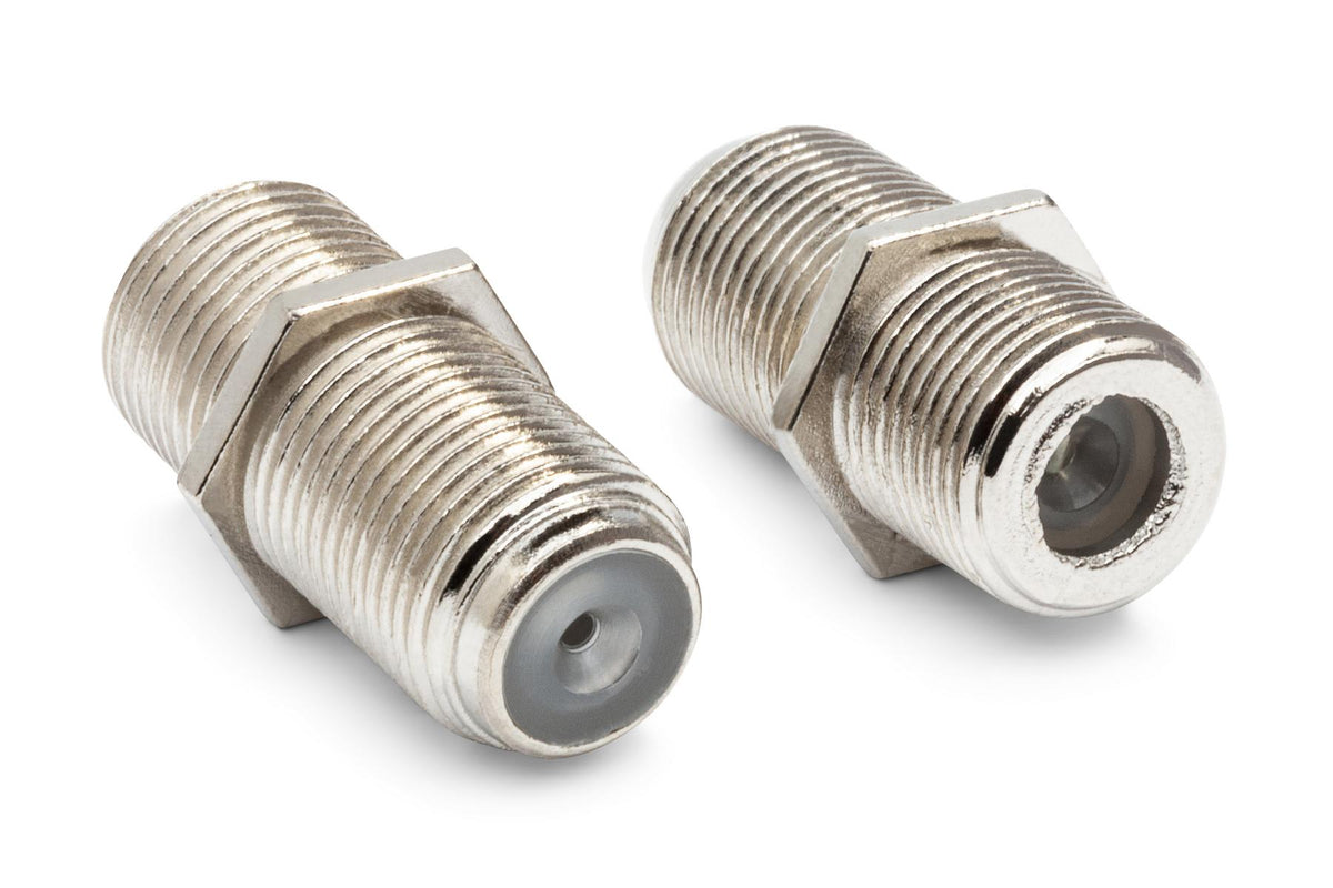HOSA - 75-ohm Couplers, F to Same, 2 pc