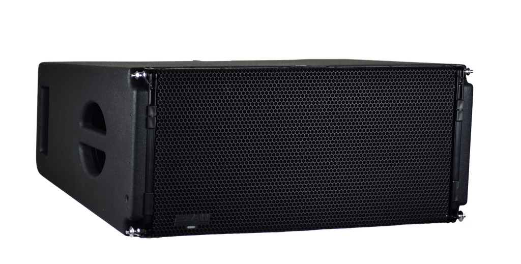 EAW NTX210L Black, Powered 10in 2-Way Line Array, 2 x 10in LF and 1 x 1.4in Exit, 3in Voice Coil HF, Horizontal 90 Vertical 12, DANTE