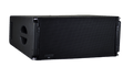 EAW NTX210L Black, Powered 10in 2-Way Line Array, 2 x 10in LF and 1 x 1.4in Exit, 3in Voice Coil HF, Horizontal 90 Vertical 12, DANTE
