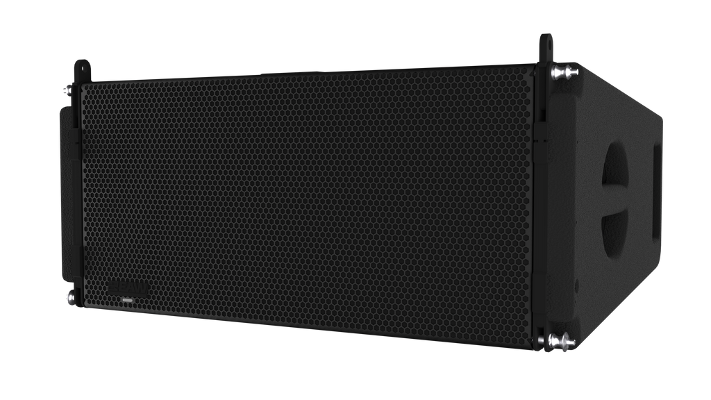 EAW NTX210L Black, Powered 10in 2-Way Line Array, 2 x 10in LF and 1 x 1.4in Exit, 3in Voice Coil HF, Horizontal 90 Vertical 12, DANTE