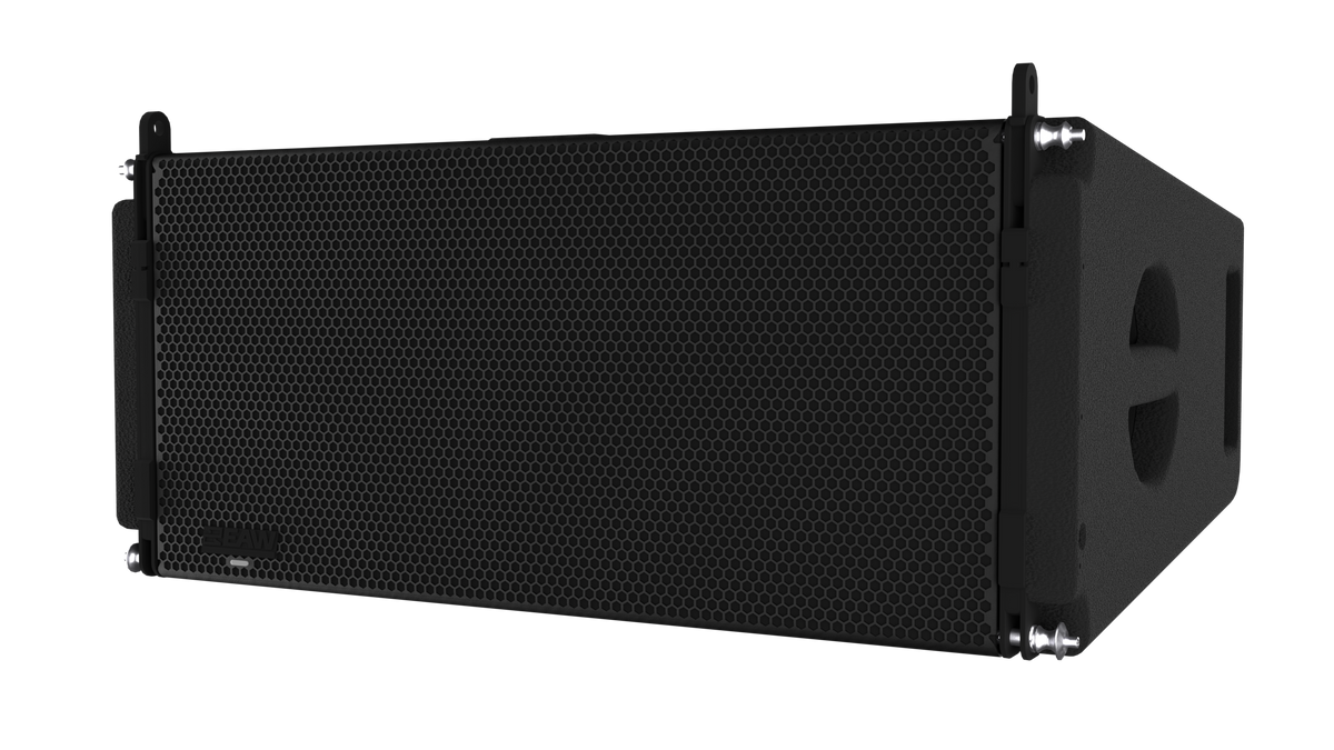 EAW NTX210L Black, Powered 10in 2-Way Line Array, 2 x 10in LF and 1 x 1.4in Exit, 3in Voice Coil HF, Horizontal 90 Vertical 12, DANTE