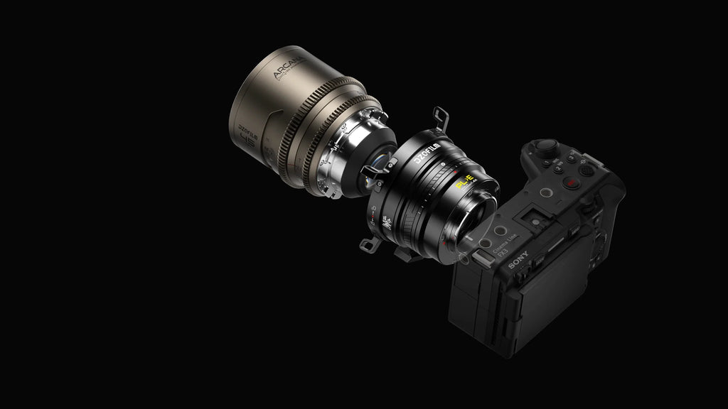 DZOFILM Marlin 1.6x Expander PL lens to RF camera, 1.6X Expander, PL Lens to Full-Frame Camera Adaptation