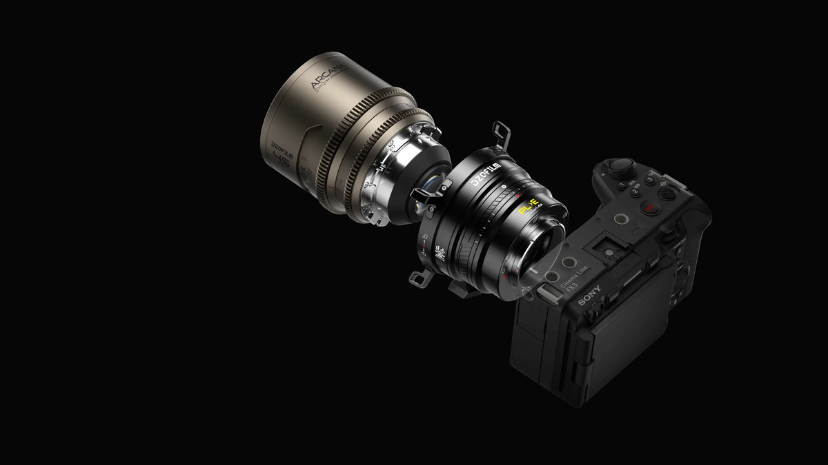 DZOFILM Marlin 1.6x Expander PL lens to PL camera, 1.6X Expander, PL Lens to Full-Frame Camera Adaptation