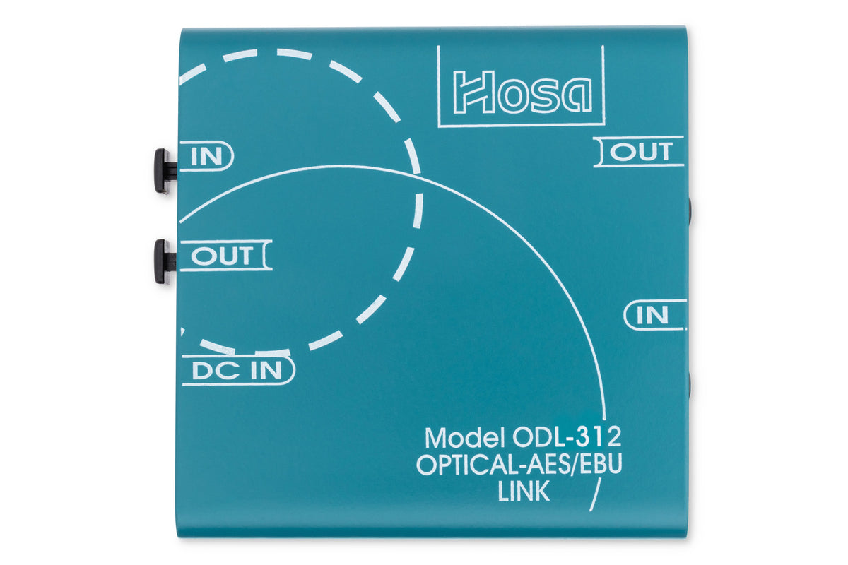 HOSA - Digital Audio Interface, S/PDIF Optical to AES/EBU