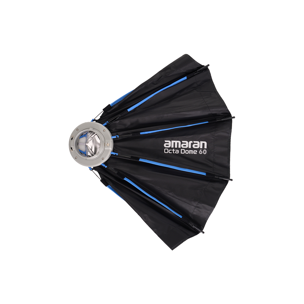 amaran Octa Dome 60, 60cm (2ft) one-snap setup octagonal compact Bowens Mount softbox