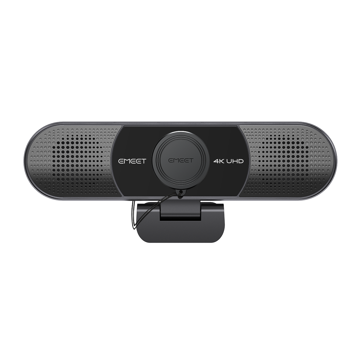 EMEET SmartCam C980 Pro 4K, 3-in-1 4K Webcam with 4 Noise-Reduction Mics and Two 1W Speakers, 60 to 98 Degree Adjustable Field of View, Auto Low-Light Correction and Magnetic Privacy Cover