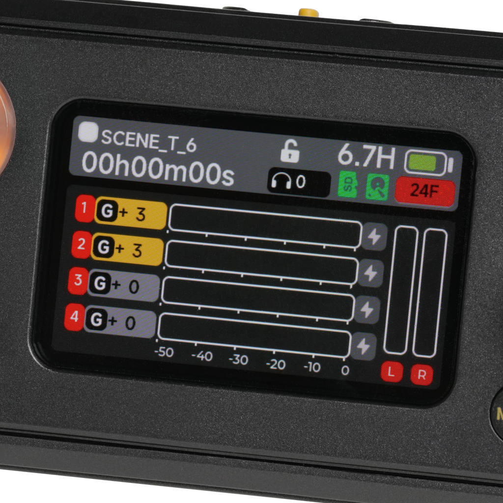Deity PR-4 32-Bit Float 4-Input Audio Recorder