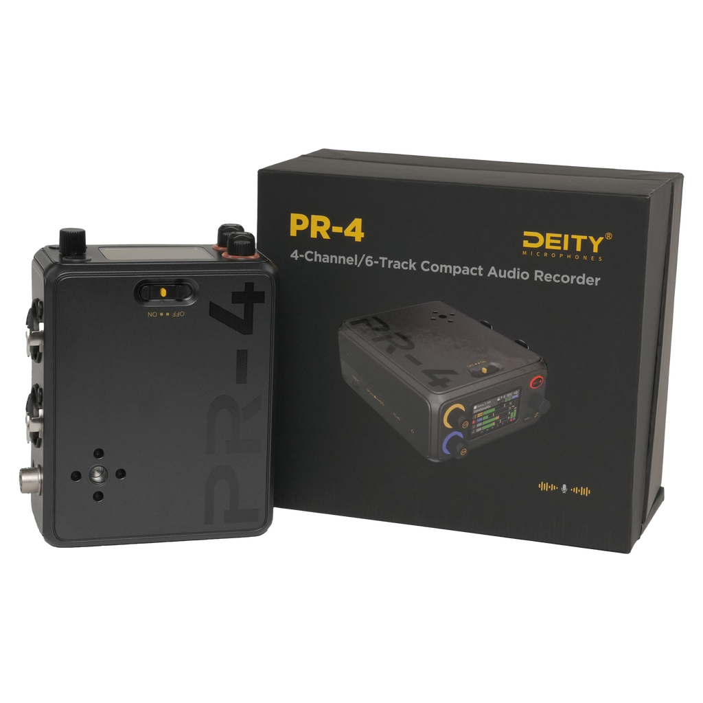 Deity PR-4 32-Bit Float 4-Input Audio Recorder