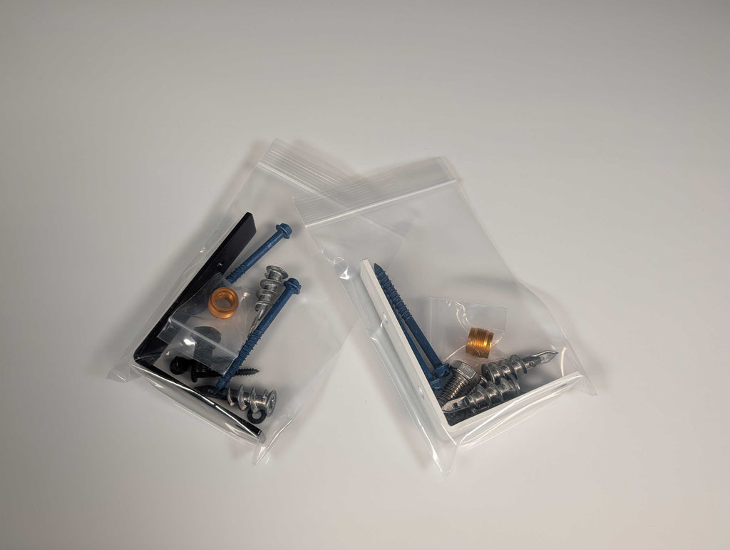 RF Venue Wall Mount Kit Black WMK-BLACK, Wall Mount Kit for Diversity Fin IPX Antenna, Black