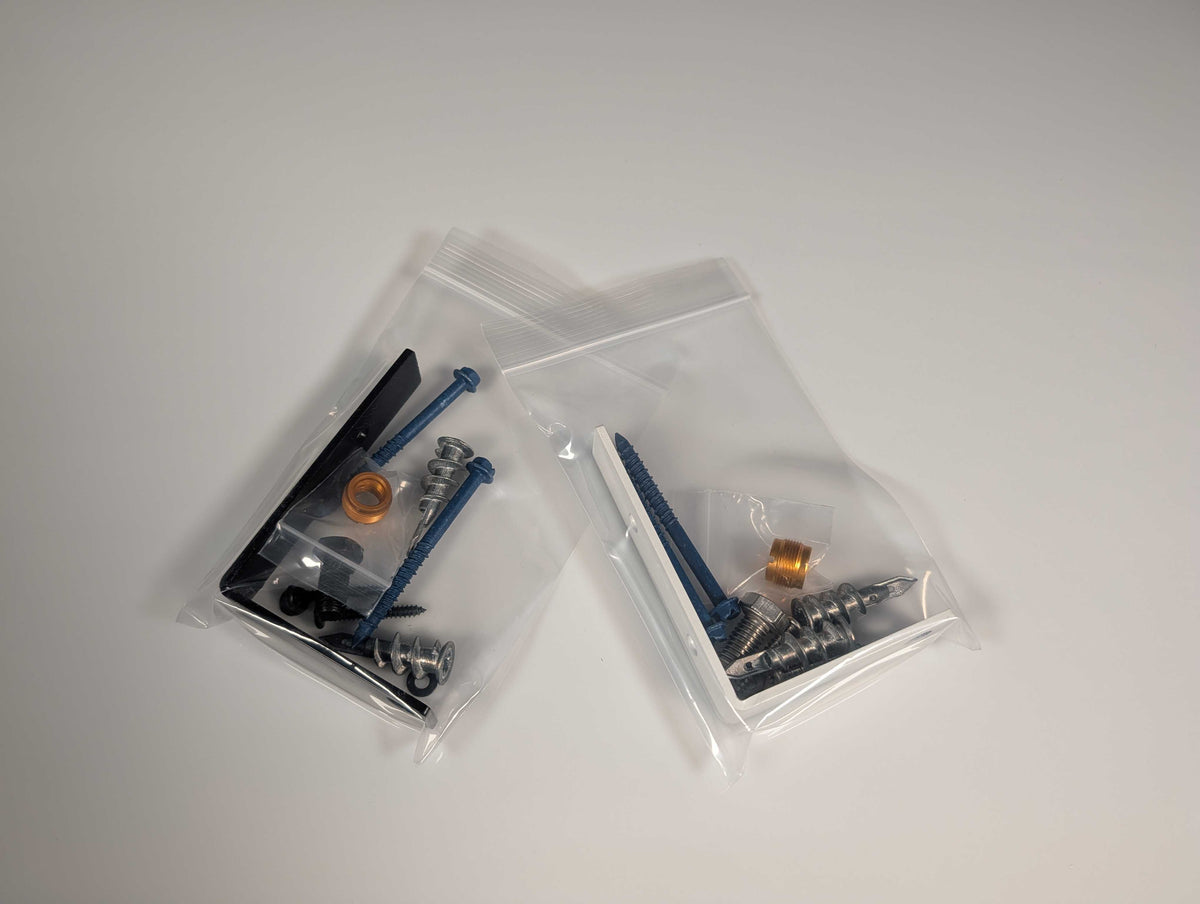 RF Venue Wall Mount Kit Black WMK-BLACK, Wall Mount Kit for Diversity Fin IPX Antenna, Black