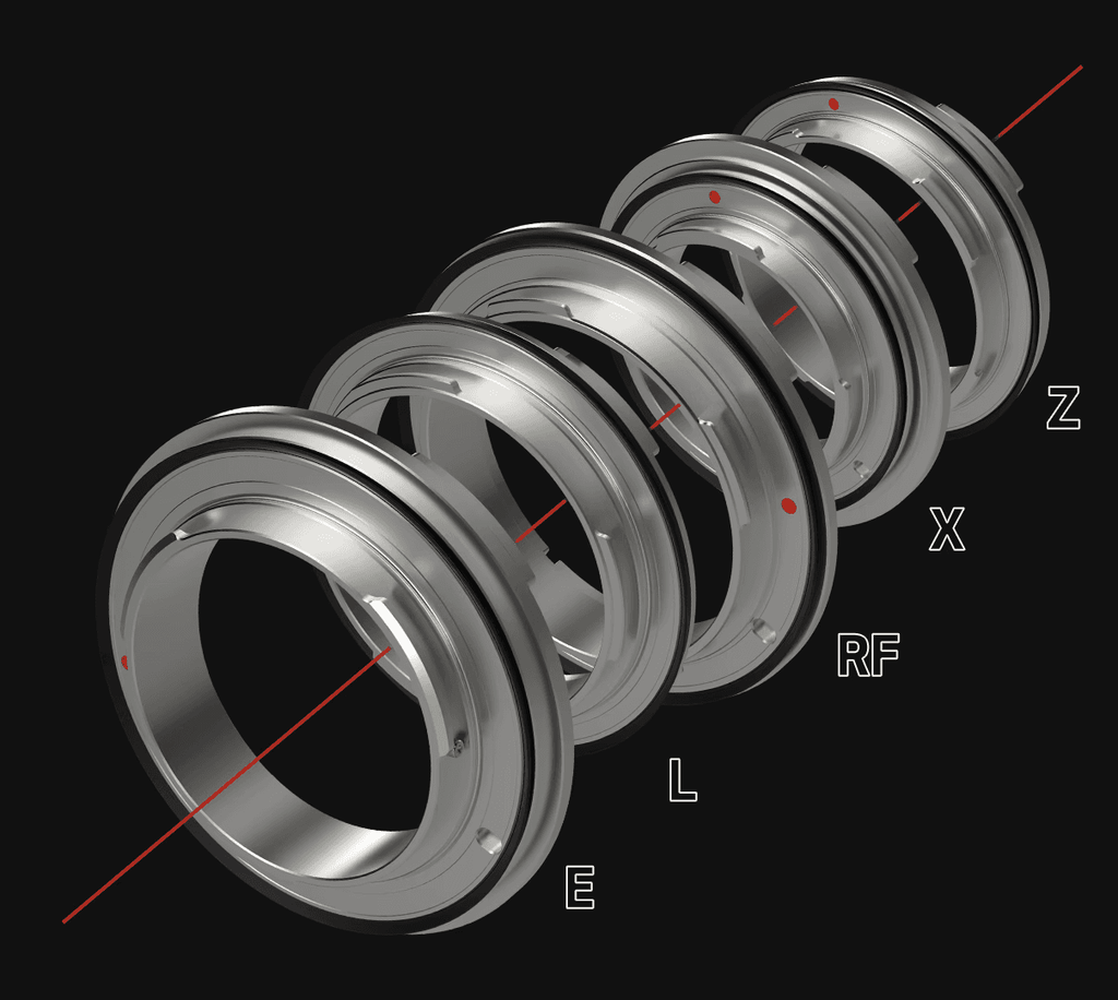 DZOFILM Catta Zoom X mount bayonet, DZOFILM Cine Lens Accessory, Precision-Machined Build