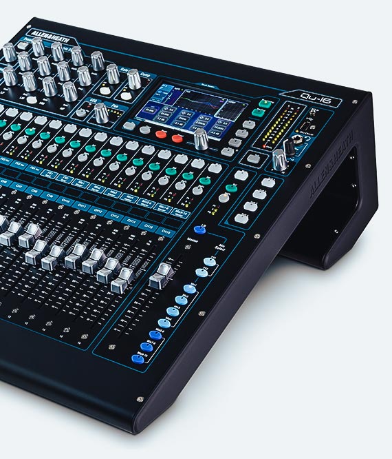 Allen & Heath Qu-16C Chrome Edition Digital Mixer - View 2