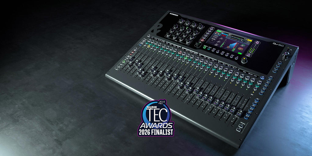 Allen & Heath Qu-6D 32-Channel Digital Mixer with Dual Display