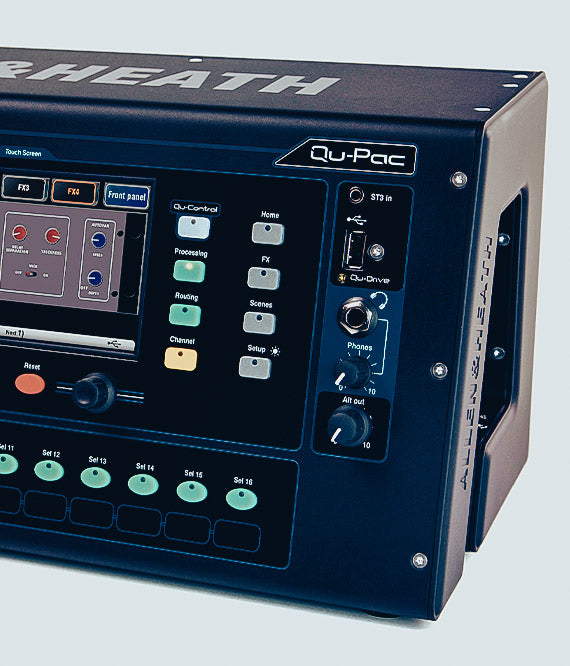 Allen & Heath Qu-Pac 32-Channel Rackmount Digital Mixer - View 2