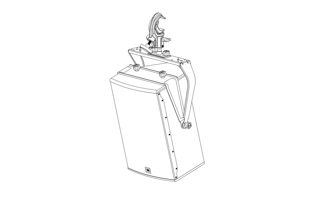 JBL RC100, Rotating Clamp