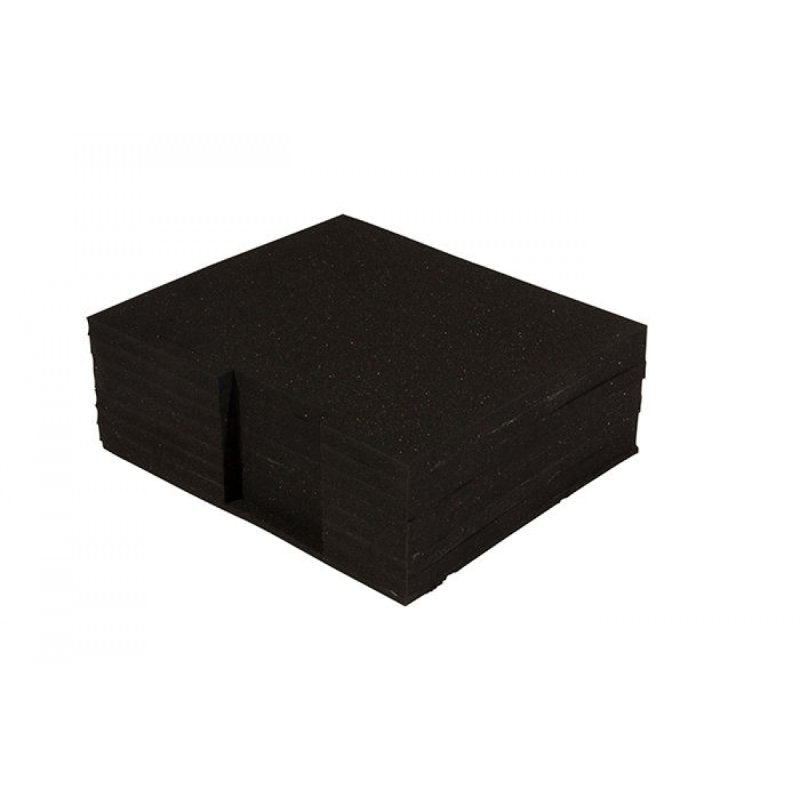 On-Stage RDF4000, 4U Adaptable Rack Drawer Foam, Medium Density Foam Material, Gray, 4U