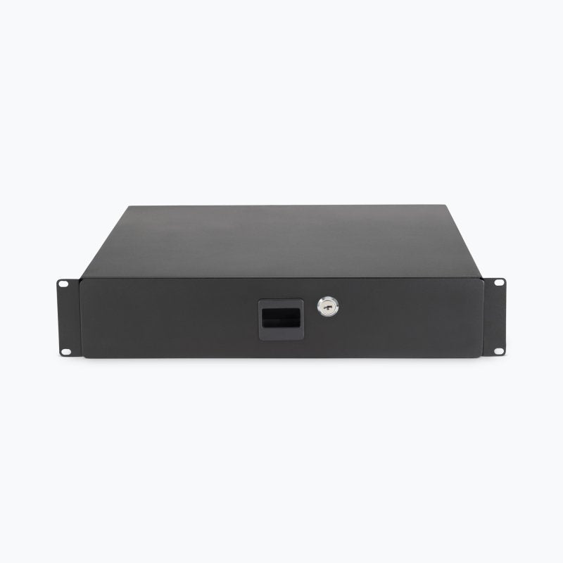 On-Stage RDL2000, 2U Locking Rack Drawer, Steel Material, Black, 2U