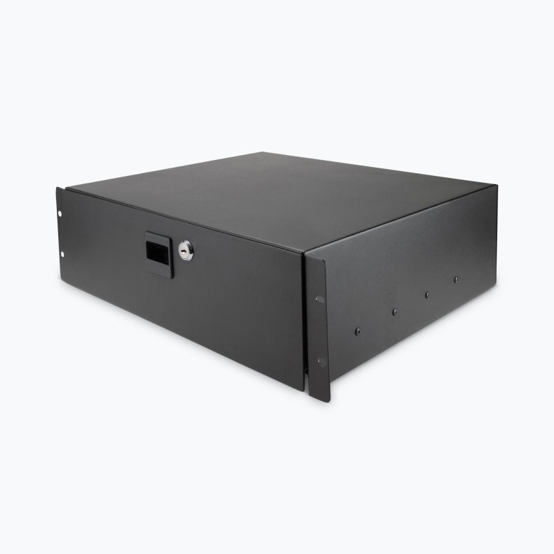 On-Stage RDL3000, 3U Locking Rack Drawer, Steel Material, Black, 3U