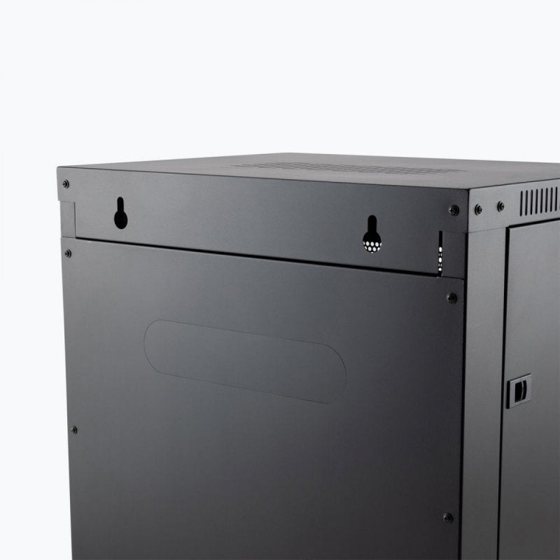 On-Stage RKD1200, 12U Wall-Mount Knock-Down Rack, Height 24.41", 21.65" Length, Steel Construction