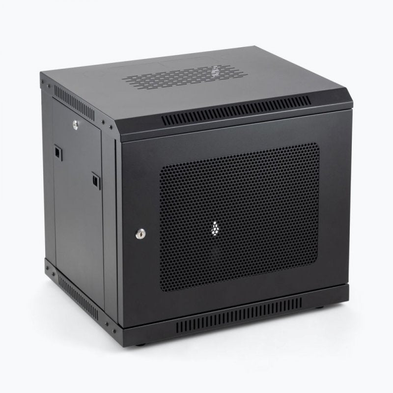 On-Stage RKD9000, 9U Wall-Mount Knock-Down Rack, Height 19.85", 21.65" Length, Steel Construction