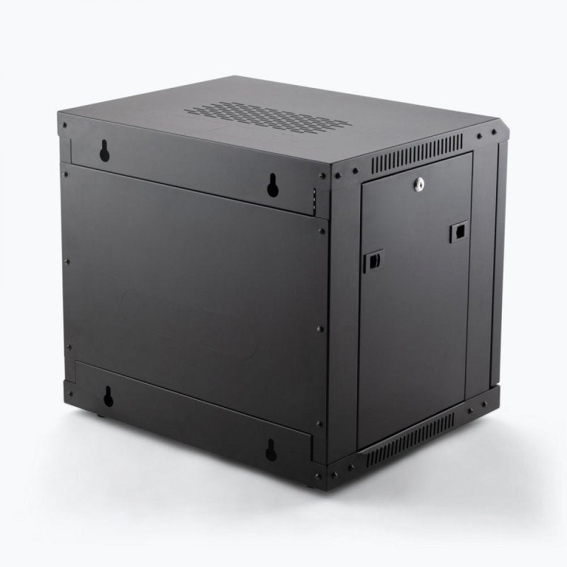 On-Stage RKD9000, 9U Wall-Mount Knock-Down Rack, Height 19.85", 21.65" Length, Steel Construction