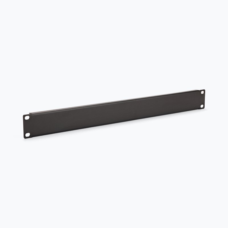 On-Stage RPB1000, 1U Blank Rack Panel, Steel Material, Black, 1U