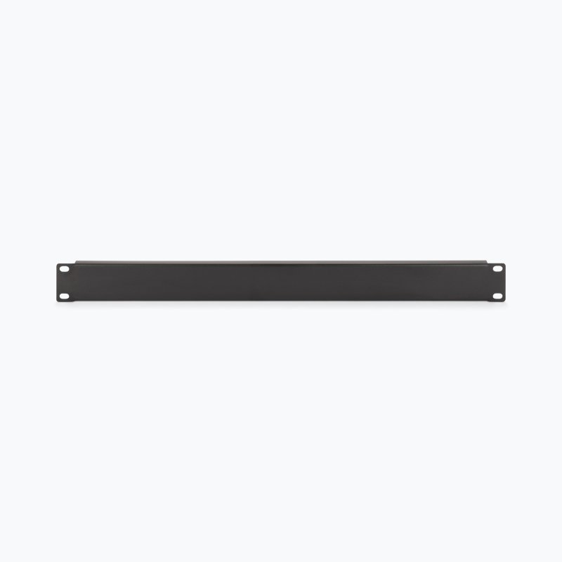 On-Stage RPB1000, 1U Blank Rack Panel, Steel Material, Black, 1U