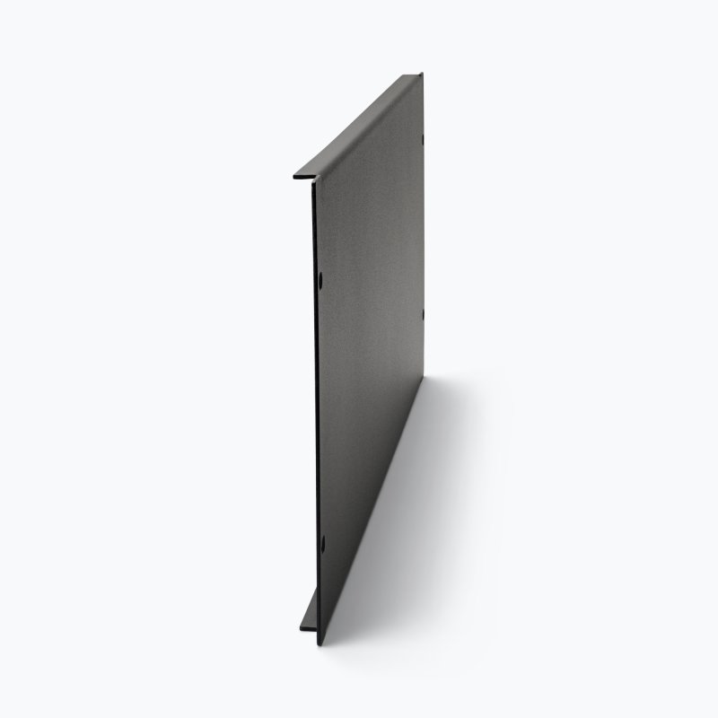 On-Stage RPB4000, 4U Blank Rack Panel, Steel Material, Black, 4U