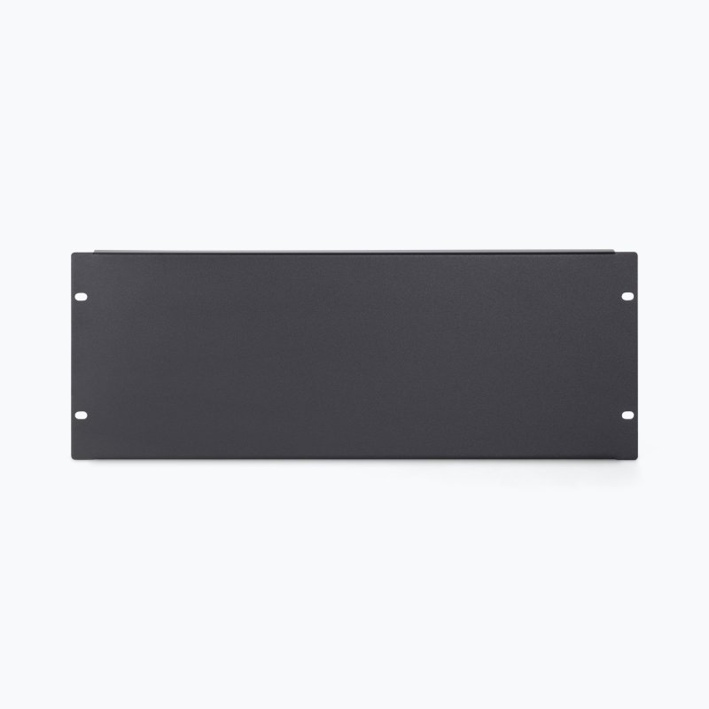 On-Stage RPB4000, 4U Blank Rack Panel, Steel Material, Black, 4U