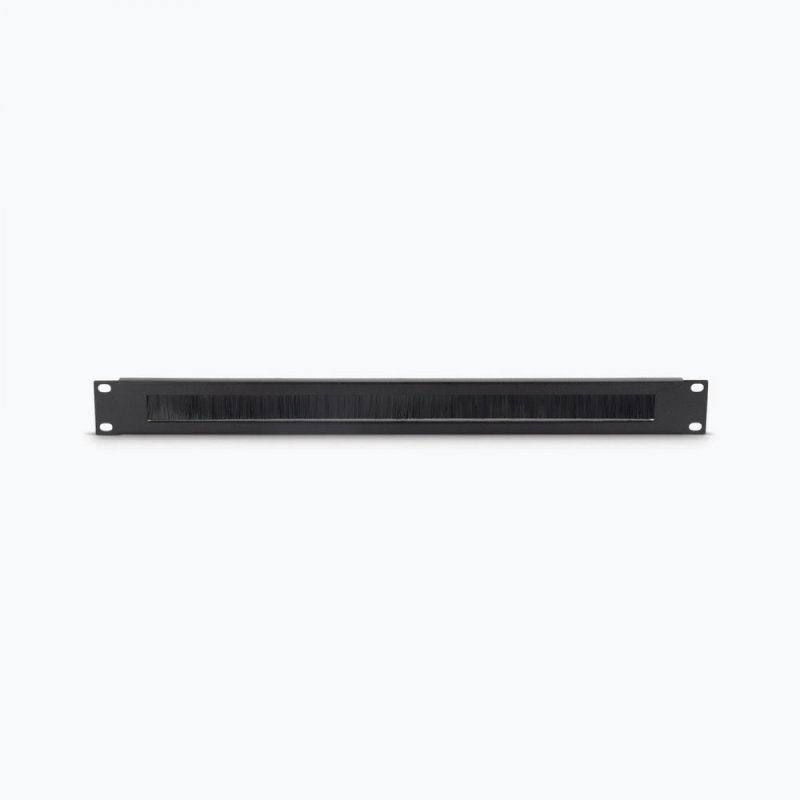 On-Stage RPBR1000, 1U Rack Brush Panel, Steel Material, Black, 1U
