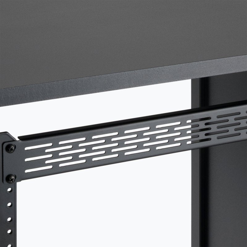 On-Stage RPV1000, 1U Vented Rack Panel, Steel Material, Black, 1U