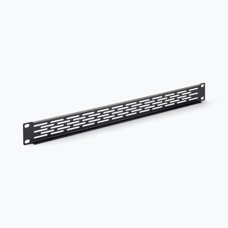 On-Stage RPV1000, 1U Vented Rack Panel, Steel Material, Black, 1U