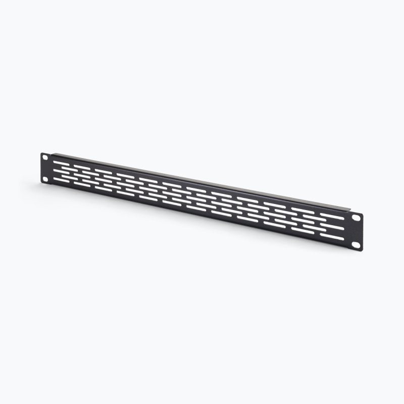 On-Stage RPV1000, 1U Vented Rack Panel, Steel Material, Black, 1U