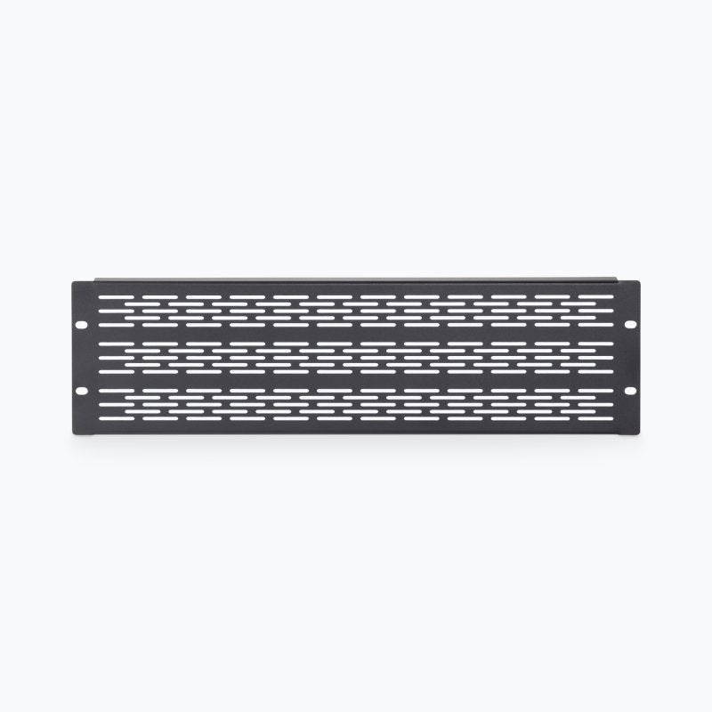 On-Stage RPV3000, 3U Vented Rack Panel, Steel Material, Black, 3U