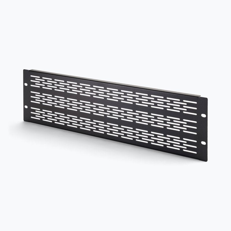 On-Stage RPV3000, 3U Vented Rack Panel, Steel Material, Black, 3U
