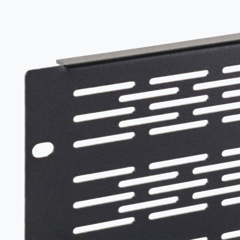 On-Stage RPV3000, 3U Vented Rack Panel, Steel Material, Black, 3U