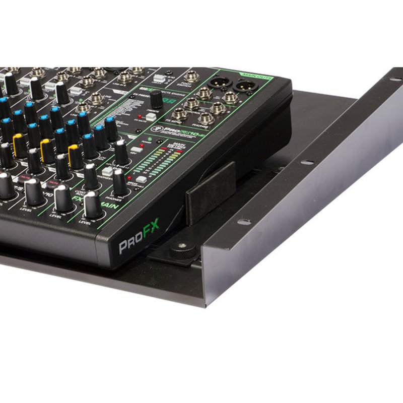 On-Stage RSU1000, Adjustable Top-Mount Rack Shelf, Steel Material, Black