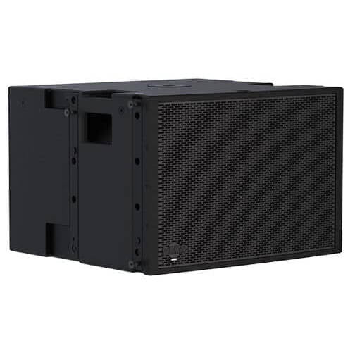 EAW RSX12 Black, 1 x 12in Flyable Powered Subwoofer, DANTE