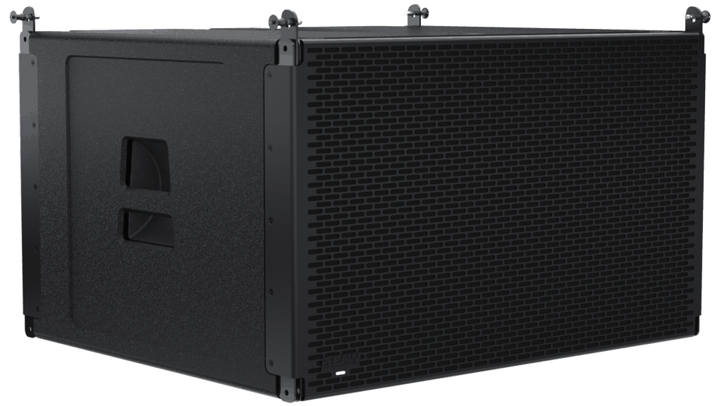 EAW RSX18F Black, 1 x 18in Flyable Powered Subwoofer, DANTE