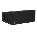 EAW RSX208L Black, Powered 8in 3-Way Line Array, 1 x 8in LF, 1 x 8in LF/MF and 2 x 1in Exit, 1.4in Voice Coil HF, Horizontal 120 Vertical 12, DANTE