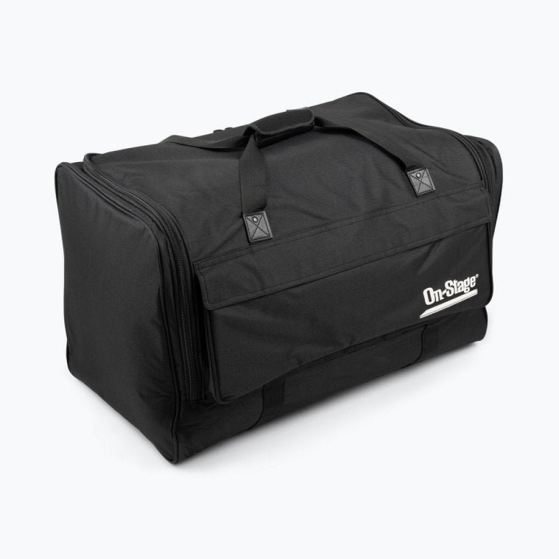 On-Stage SB1200, 12" Speaker Bag, Heavy-duty Padded Nylon Material, Black