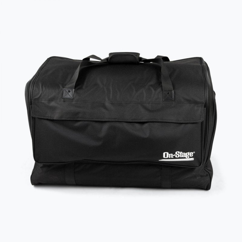 On-Stage SB1500, 15" Speaker Bag, Heavy-duty Padded Nylon Material, Black