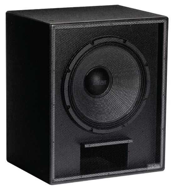 EAW SB180zP Black, Passive 18in Installation Subwoofer